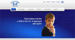 Desktop Screenshot of friendsofautism.org